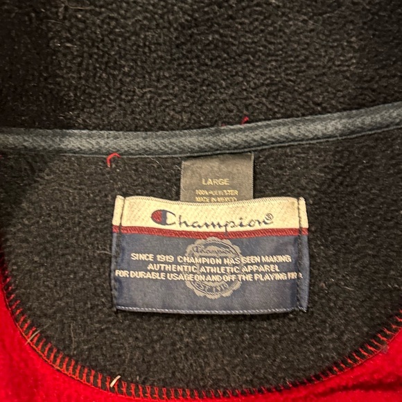 Champion Red Sweater Vest - Picture 2 of 2